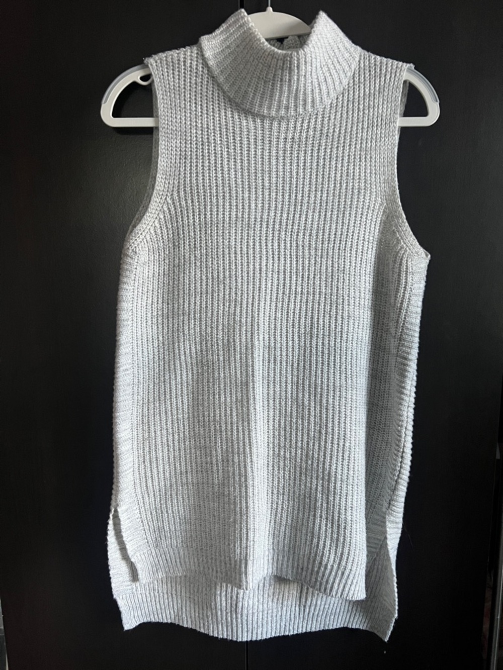 Mockneck Sweater Tank Top